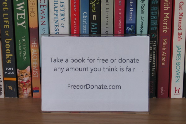 Bookstall Sign